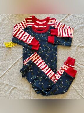 Pact Organic Cotton Holiday Pajama Sets for Kids